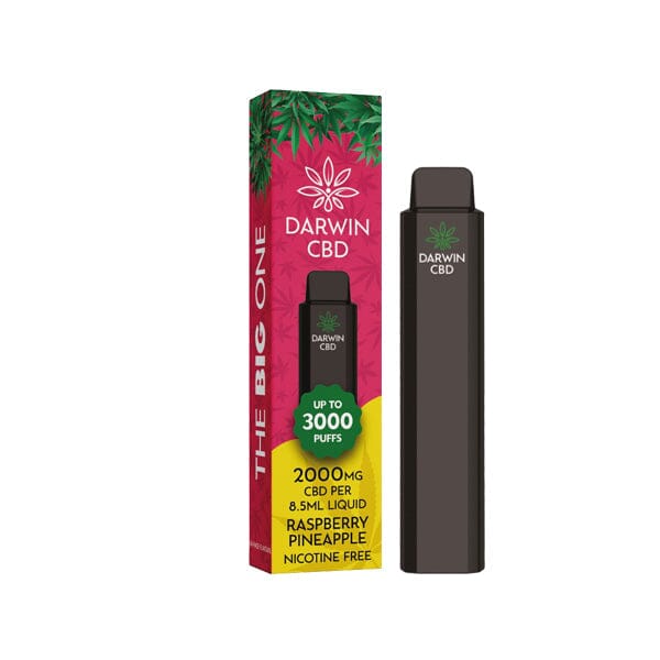 Darwin The Big One 2000mg CBD Disposable Vape Device 3000 Puffs - Ichor Liquid