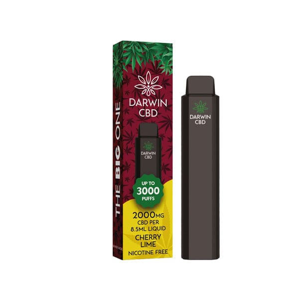Darwin The Big One 2000mg CBD Disposable Vape Device 3000 Puffs - Ichor Liquid