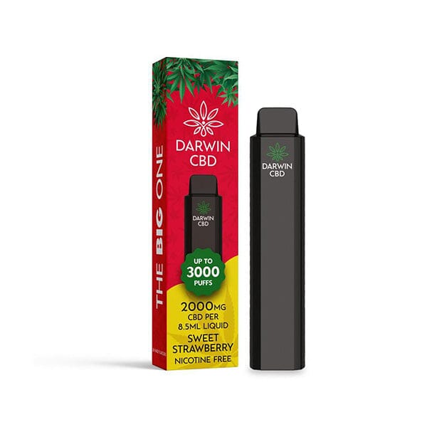 Darwin The Big One 2000mg CBD Disposable Vape Device 3000 Puffs - Ichor Liquid