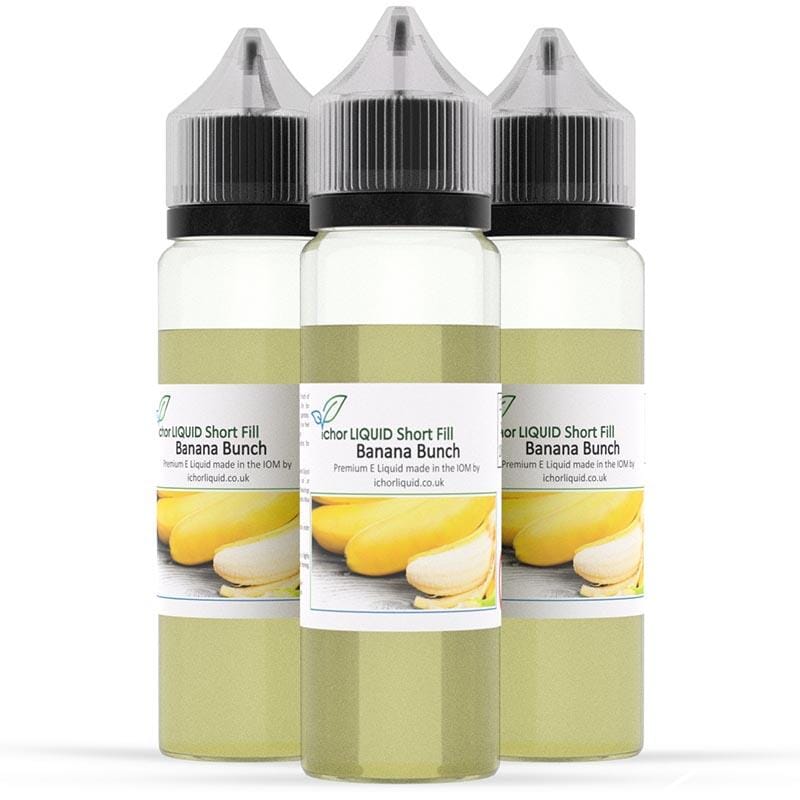 Banana Bunch - Short Fill E Liquid - Ichor Liquid