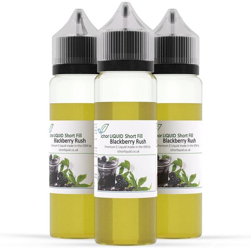 Blackberry Rush - Short Fill E Liquid - Ichor Liquid