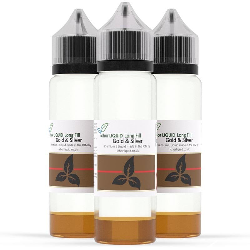 Gold & Silver - Long Fill E Liquid - Ichor Liquid