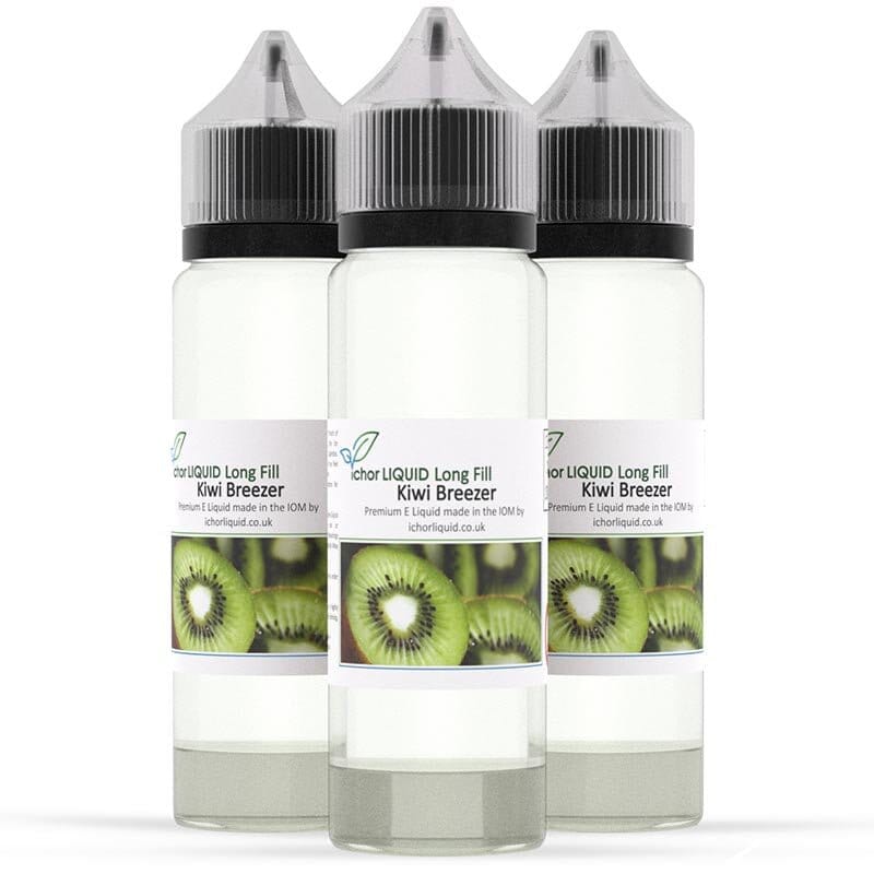Kiwi Breezer - Long Fill E Liquid - Ichor Liquid
