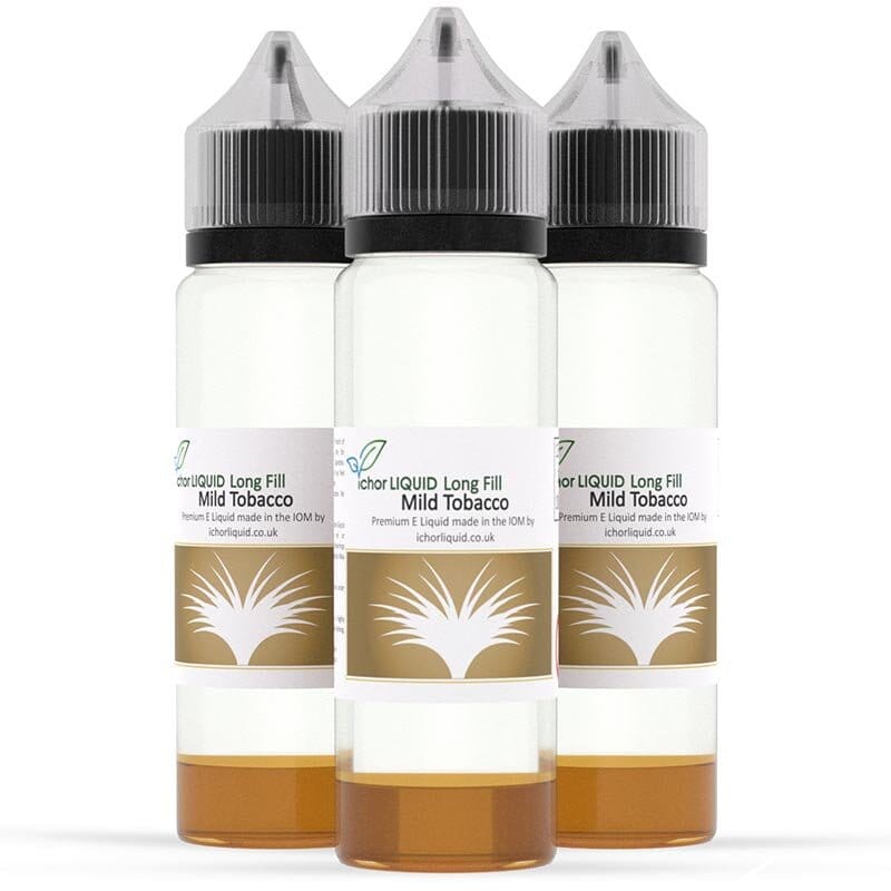 Mild Tobacco - Long Fill E Liquid - Ichor Liquid
