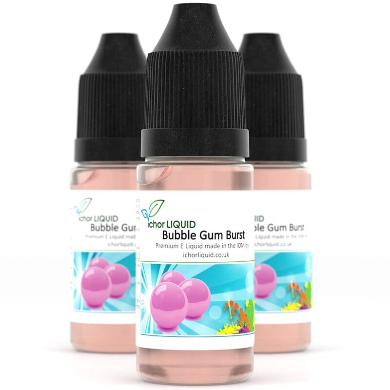 Premium Bubble Gum Burst - E Liquid - Ichor Liquid