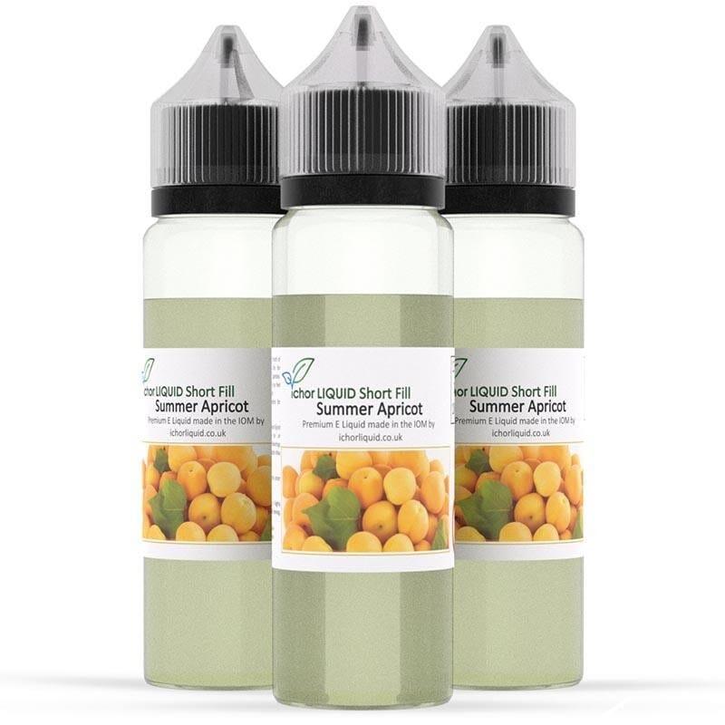 Summer Apricot - Short Fill E Liquid - Ichor Liquid
