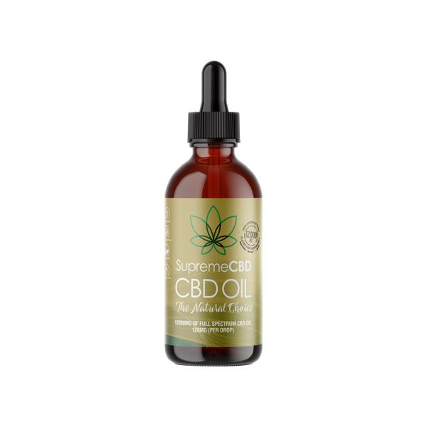 Supreme CBD 12000mg Full Spectrum CBD Tincture Oil - 100ml - Ichor Liquid