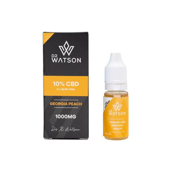 Dr Watson 1000mg Full Spectrum CBD E-liquid 10ml - Ichor Liquid