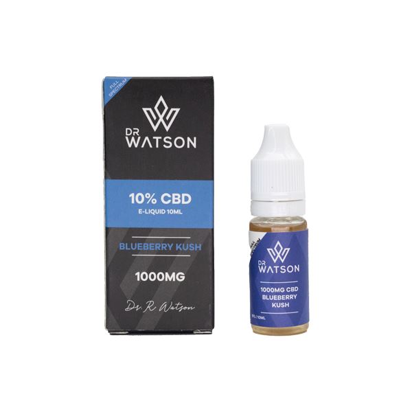 Dr Watson 1000mg Full Spectrum CBD E-liquid 10ml - Ichor Liquid