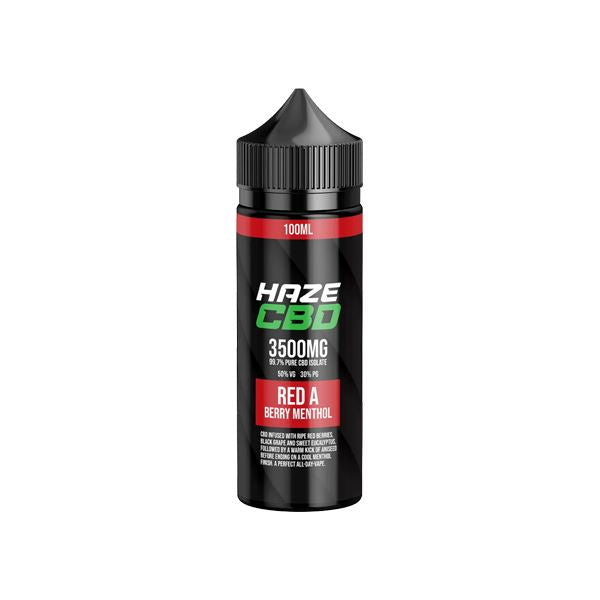 Haze 3500mg CBD E-Liquid 100ml (50VG/50PG) - Ichor Liquid