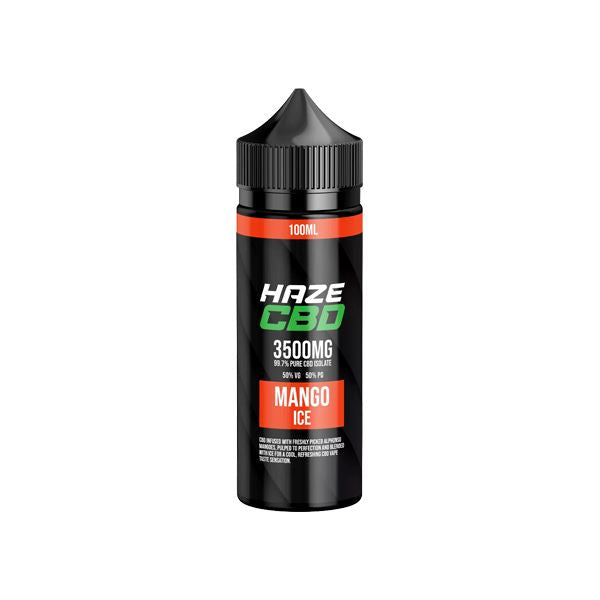 Haze 3500mg CBD E-Liquid 100ml (50VG/50PG) - Ichor Liquid