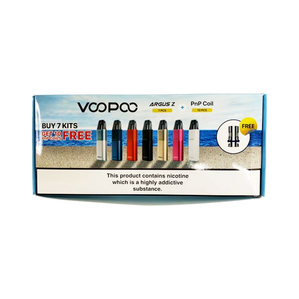 Voopoo Argus Z Kit Bundle 7 Devices + 10 PnP TW Coils - Full Set - Ichor Liquid