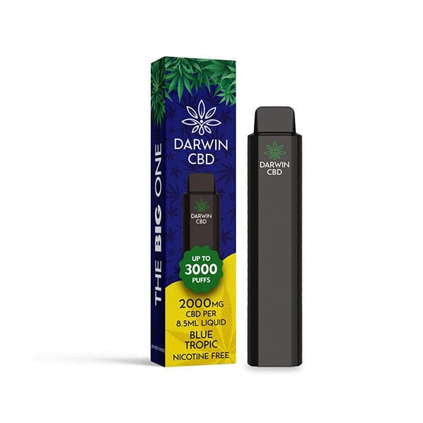 Darwin The Big One 2000mg CBD Disposable Vape Device 3000 Puffs - Ichor Liquid