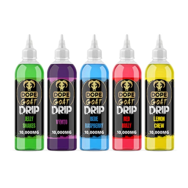 Dope Goat Drip 10,000mg CBD Vaping Liquid 250ml (70PG/30VG) - Ichor Liquid