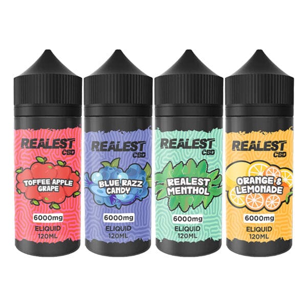 Realest CBD 6000mg Broad Spectrum CBD E-Liquid 120ml (BUY 1 GET 1 FREE) - Ichor Liquid