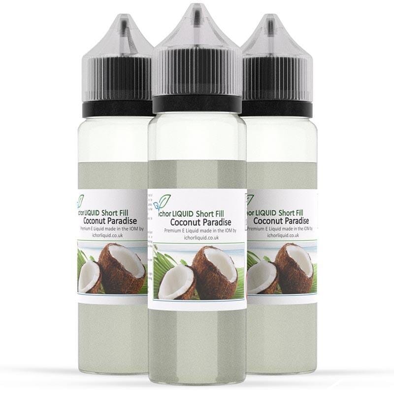 Coconut Paradise - Short Fill E Liquid - Ichor Liquid